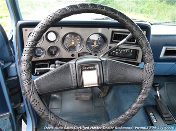 1985 Chevrolet Silverado 1500 C/K 10 Square Body 4X4 Regular Cab (SOLD)   - Photo 7 - North Chesterfield, VA 23237