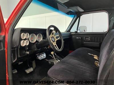 1975 Chevrolet Silverado 1/2 Ton Square Body Truck 4x4   - Photo 8 - North Chesterfield, VA 23237
