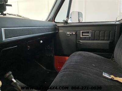 1975 Chevrolet Silverado 1/2 Ton Square Body Truck 4x4   - Photo 11 - North Chesterfield, VA 23237