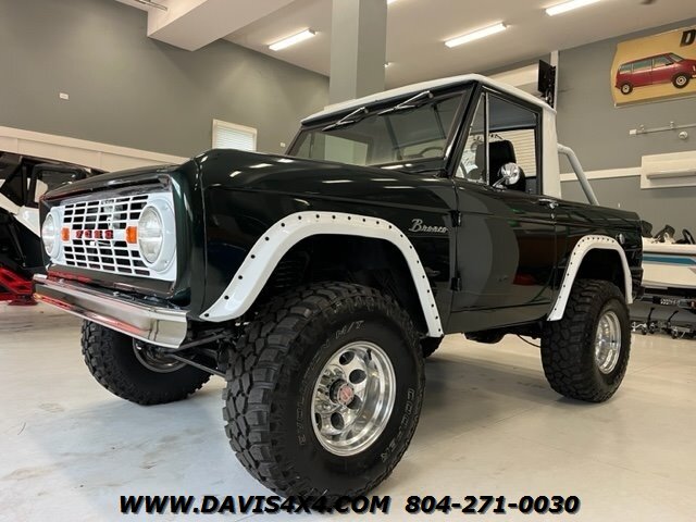 1966 Ford Bronco Half Cab 4x4 Restored Classic   - Photo 1 - North Chesterfield, VA 23237