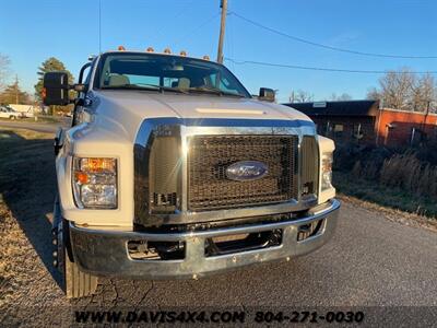 2017 Ford F-650 Superduty Extended/Quad Cab Diesel Flatbed  Tow Truck Rollback - Photo 5 - North Chesterfield, VA 23237