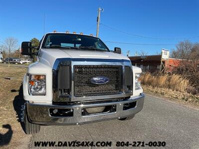 2017 Ford F-650 Superduty Extended/Quad Cab Diesel Flatbed  Tow Truck Rollback - Photo 2 - North Chesterfield, VA 23237