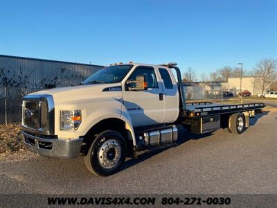 2017 Ford F-650 Superduty Extended/Quad Cab Diesel Flatbed  Tow Truck Rollback - Photo 4 - North Chesterfield, VA 23237