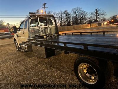 2017 Ford F-650 Superduty Extended/Quad Cab Diesel Flatbed  Tow Truck Rollback - Photo 31 - North Chesterfield, VA 23237