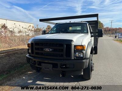 2010 Ford F-450 Utility Flatbed Stake Body Work Truck   - Photo 2 - North Chesterfield, VA 23237