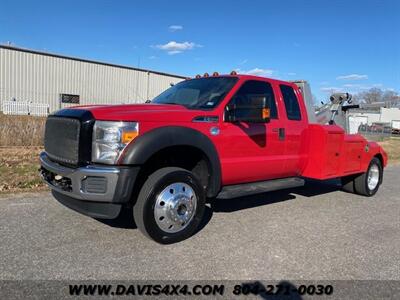 2013 Ford F550 Superduty 4x4 Extended Cab Twin Line Recovery  Wrecker Tow Truck - Photo 1 - North Chesterfield, VA 23237