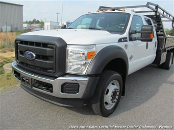 2012 Ford F-450 Super Duty XL 4X4 Crew Cab Long Flat Bed Work   - Photo 2 - North Chesterfield, VA 23237