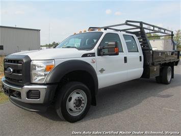 2012 Ford F-450 Super Duty XL 4X4 Crew Cab Long Flat Bed Work   - Photo 1 - North Chesterfield, VA 23237