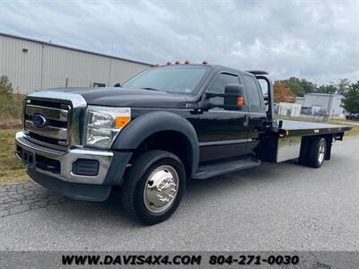 2016 FORD F-550 Flatbed Rollback Tow Truck Wrecker Two Car Carrier   - Photo 1 - North Chesterfield, VA 23237