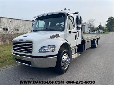 2019 Freightliner M2 106 Extended Cab Rollback Flat Bed Tow Truck   - Photo 1 - North Chesterfield, VA 23237