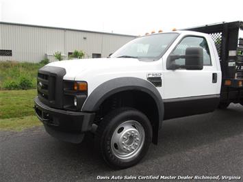 2008 Ford F-550 Super Duty XL Regular Cab Flatbed Stake Body   - Photo 2 - North Chesterfield, VA 23237