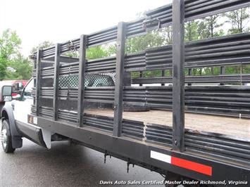 2008 Ford F-550 Super Duty XL Regular Cab Flatbed Stake Body   - Photo 14 - North Chesterfield, VA 23237