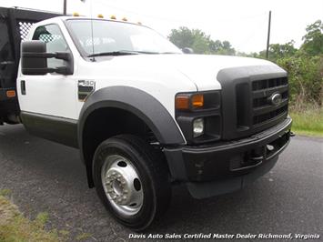 2008 Ford F-550 Super Duty XL Regular Cab Flatbed Stake Body   - Photo 3 - North Chesterfield, VA 23237