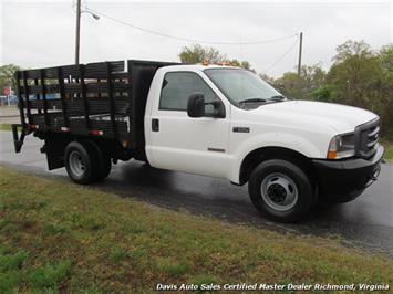 2004 Ford F-350 Diesel SD XL Regular Cab Flat Bed Stake Body DRW   - Photo 8 - North Chesterfield, VA 23237
