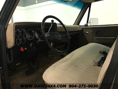 1985 Chevrolet C-10 Scottsdale/Silverado C/K 20 4X4 (sold) Square Body  Regular Cab Long Bed Pickup - Photo 22 - North Chesterfield, VA 23237