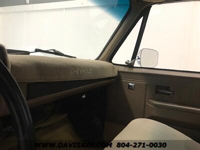 1985 Chevrolet C-10 Scottsdale/Silverado C/K 20 4X4 (sold) Square Body  Regular Cab Long Bed Pickup - Photo 25 - North Chesterfield, VA 23237