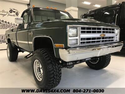 1985 Chevrolet C-10 Scottsdale/Silverado C/K 20 4X4 (sold) Square Body  Regular Cab Long Bed Pickup - Photo 7 - North Chesterfield, VA 23237