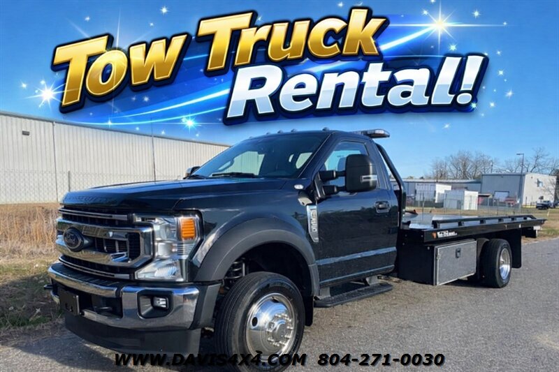 2022 Ford F-550 Rental Superduty Flatbed Tow Truck Rollback  