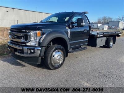 2022 Ford F-550 Superduty Flatbed Tow Truck Rollback   - Photo 1 - North Chesterfield, VA 23237
