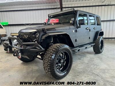 2015 Jeep Wrangler Sport Unlimited Four-Door Lifted and Accessorized  