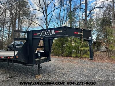 2020 Nexhaul 40 " Gooseneck Trailer Flatbed With Dovetail Hotshot Trailer   - Photo 2 - North Chesterfield, VA 23237