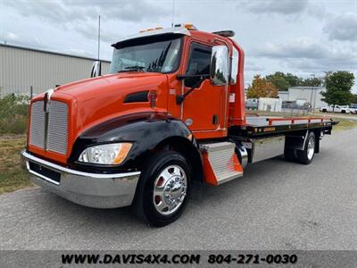 2021 KENWORTH T270 T270 Rollback Flatbed Tow Truck   - Photo 1 - North Chesterfield, VA 23237