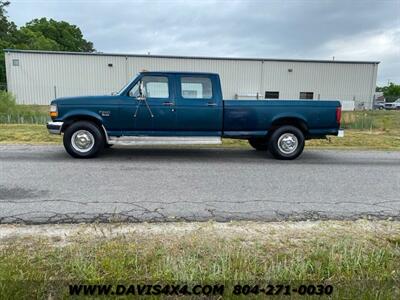 1996 Ford F-350 OBS Crew Cab Long Bed Diesel Pickup   - Photo 4 - North Chesterfield, VA 23237
