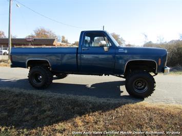 1979 Chevrolet Scottsdale C/K10 Lifted 4X4 Square Body Regular Cab Long Bed   - Photo 10 - North Chesterfield, VA 23237