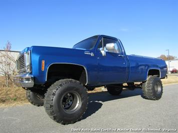 1979 Chevrolet Scottsdale C/K10 Lifted 4X4 Square Body Regular Cab Long Bed   - Photo 1 - North Chesterfield, VA 23237