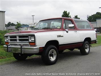 1989 Dodge Ramcharger 100 2dr 4x4   - Photo 1 - North Chesterfield, VA 23237