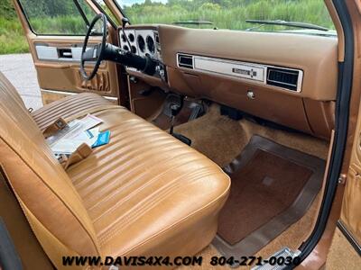 1979 Chevrolet Silverado K20 Squarebody 4x4 Survivor Pickup Truck   - Photo 16 - North Chesterfield, VA 23237