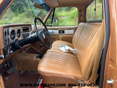 1979 Chevrolet Silverado K20 Squarebody 4x4 Survivor Pickup Truck   - Photo 13 - North Chesterfield, VA 23237
