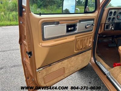 1979 Chevrolet Silverado K20 Squarebody 4x4 Survivor Pickup Truck   - Photo 11 - North Chesterfield, VA 23237