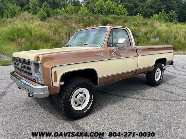 1979 Chevrolet Silverado K20 Squarebody 4x4 Survivor Pickup Truck   - Photo 1 - North Chesterfield, VA 23237