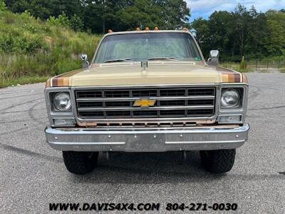 1979 Chevrolet Silverado K20 Squarebody 4x4 Survivor Pickup Truck   - Photo 3 - North Chesterfield, VA 23237