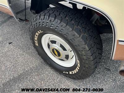 1979 Chevrolet Silverado K20 Squarebody 4x4 Survivor Pickup Truck   - Photo 44 - North Chesterfield, VA 23237