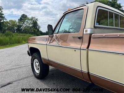 1979 Chevrolet Silverado K20 Squarebody 4x4 Survivor Pickup Truck   - Photo 45 - North Chesterfield, VA 23237