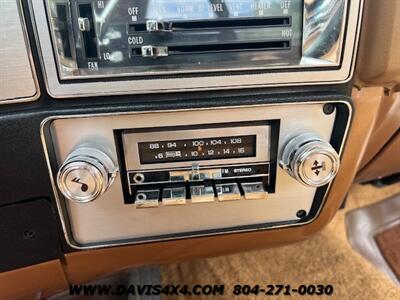 1979 Chevrolet Silverado K20 Squarebody 4x4 Survivor Pickup Truck   - Photo 30 - North Chesterfield, VA 23237