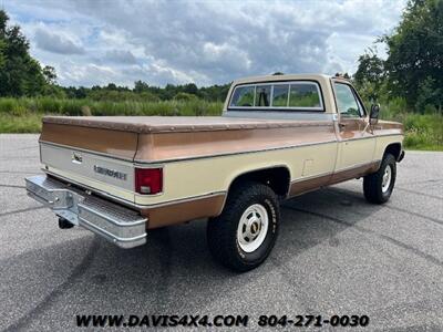 1979 Chevrolet Silverado K20 Squarebody 4x4 Survivor Pickup Truck   - Photo 41 - North Chesterfield, VA 23237
