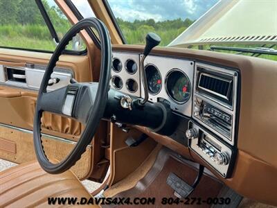 1979 Chevrolet Silverado K20 Squarebody 4x4 Survivor Pickup Truck   - Photo 27 - North Chesterfield, VA 23237