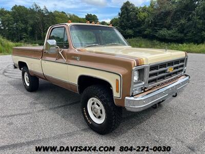 1979 Chevrolet Silverado K20 Squarebody 4x4 Survivor Pickup Truck   - Photo 4 - North Chesterfield, VA 23237
