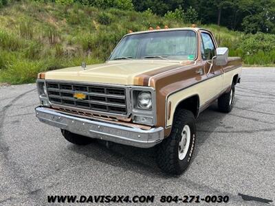 1979 Chevrolet Silverado K20 Squarebody 4x4 Survivor Pickup Truck   - Photo 2 - North Chesterfield, VA 23237