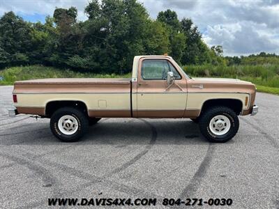 1979 Chevrolet Silverado K20 Squarebody 4x4 Survivor Pickup Truck   - Photo 6 - North Chesterfield, VA 23237
