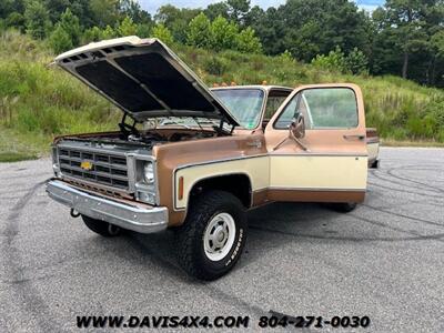 1979 Chevrolet Silverado K20 Squarebody 4x4 Survivor Pickup Truck   - Photo 33 - North Chesterfield, VA 23237