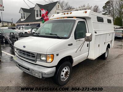 2002 Ford E-Series Van E-350 Econoline Super Duty Diesel Utility Stahl  7.3 Power Stroke Turbo USV Enclosed Body - Photo 1 - North Chesterfield, VA 23237