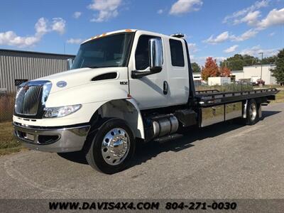 2019 International MV Extended Cab MV Commercial Rollback/Wrecker  Two Car Carrier Cummins Powered Tow Truck Flatbed - Photo 1 - North Chesterfield, VA 23237