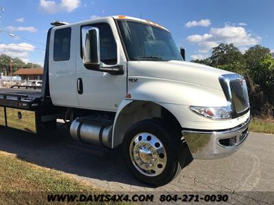 2019 International MV Extended Cab MV Commercial Rollback/Wrecker  Two Car Carrier Cummins Powered Tow Truck Flatbed - Photo 2 - North Chesterfield, VA 23237