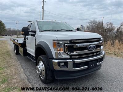 2021 FORD F-550 4x4 Tow Truck Rollback Flatbed   - Photo 3 - North Chesterfield, VA 23237