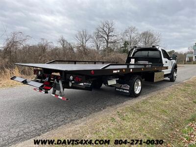 2021 FORD F-550 4x4 Tow Truck Rollback Flatbed   - Photo 4 - North Chesterfield, VA 23237