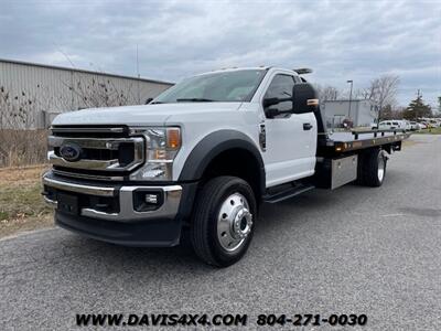 2021 FORD F-550 4x4 Tow Truck Rollback Flatbed   - Photo 1 - North Chesterfield, VA 23237